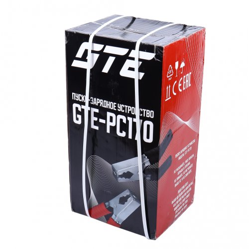 Устройство пуско-зарядное 6-12-24V/60-750Ач/1000А передвижное GTE