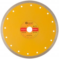 Диск отрезной алмазный универсальный-Турбо Plus, 230 x 2.1 x 10.0 x 22.2 мм CUTOP 68-392