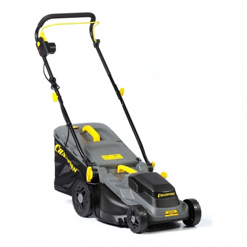 Газонокосилка эл. CHAMPION EM3816 (1,6 кВт пласт.+ткань травосб. 42л ширина 380мм 30-75мм, 11,3кг)