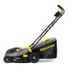 Газонокосилка эл. CHAMPION EM3816 (1,6 кВт пласт.+ткань травосб. 42л ширина 380мм 30-75мм, 11,3кг)