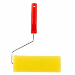 Валик "Структурный" поролоновый с ручкой, "гладкий", 230 мм, D 80 мм, D ручки 6 мм MTX 80220