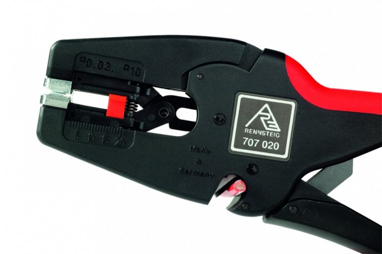 Инструмент для удаления изоляции с автоматической настройкой, RENNSTEIG, ( RE-707020 )