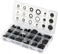 Набор сальников, D 6, 35-25.4 мм, 125 предметов Сибртех 47599