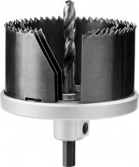 Кольцевая пила ЭКСПЕРТ наборная по дереву, 3 полотна: 60-73-80x42мм ЗУБР 29595-H3-42