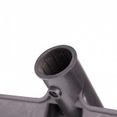 Лопата для уборки снега пластиковая, 420 х 425 мм, без черенка, Россия, Сибртех 61430