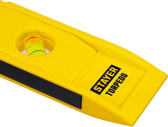 Короткий магнитный уровень STAYER Torpedo 225 мм 3454_z02