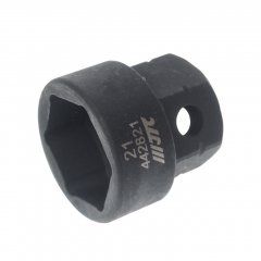 Головка торцевая 1/2" 21мм ударная мини L=28мм JTC-442821