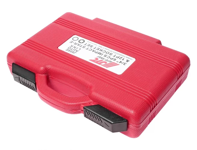 Набор головок торцевых 3/4" TORX (E18-E24) 12-ти гран. (17-19мм) ударных глубоких L=110мм 6 пр. JTC-J606E
