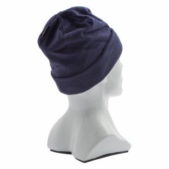 Шапка с отворотом из флиса для взрослых, размер 56-57, синяя Россия Сибртех 68823