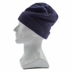 Шапка с отворотом из флиса для взрослых, размер 56-57, синяя Россия Сибртех 68823