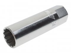 Головка свечная 3/8" 16мм 12-ти гранная с пружинным фиксатором JTC-4812