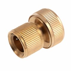 Соединитель латунный, быстросъемный для шланга 3/4 Palisad 66260