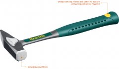 Цельнокованый слесарный молоток KRAFTOOL AutoKraft 500г 20070-05