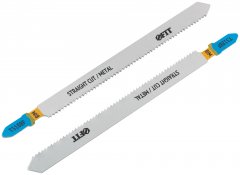 Полотна по металлу, Bimetal, фрезерованные, волнистые зубья, 132/106/1,8 мм (T318AF), 2 шт. FIT 40920
