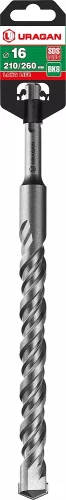 Бур (16х260 мм; SDS-plus) URAGAN 29311-260-16