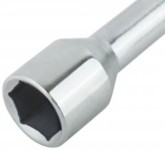 Ключ балонный крест усиленный 17х19х21 мм + 1/2", длина 400 мм FIT 62760