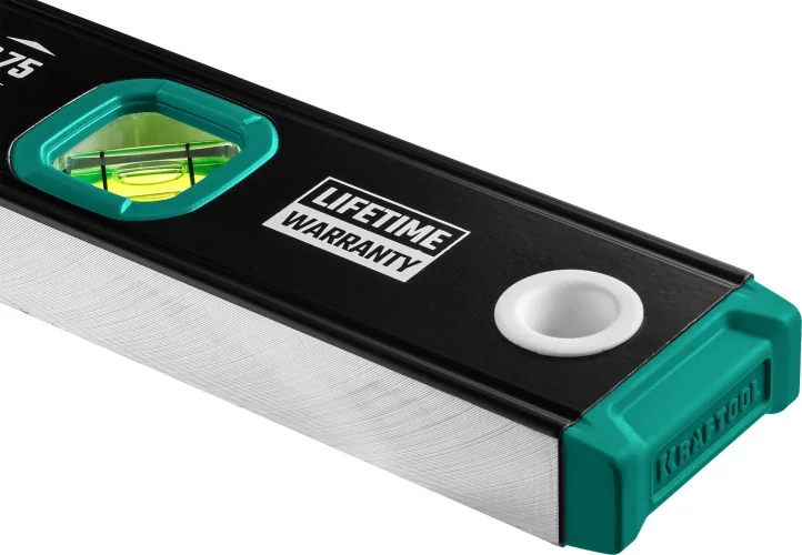 Магнитный уровень KRAFTOOL с зеркальным глазком 1200 мм 34785-120