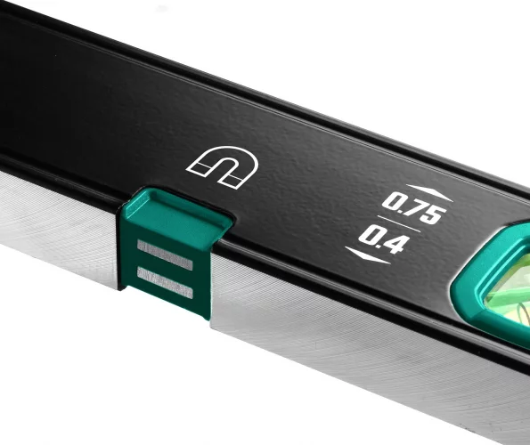 Магнитный уровень KRAFTOOL с зеркальным глазком 1200 мм 34785-120