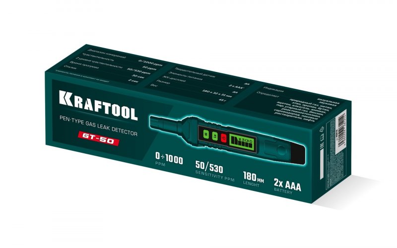 KRAFTOOL GT-50 портативный газоанализатор (45810)