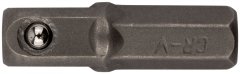 Адаптеры с биты на головку для отвертки CrV 1/4"-1/4", 25 мм (10 шт.) FIT 57951