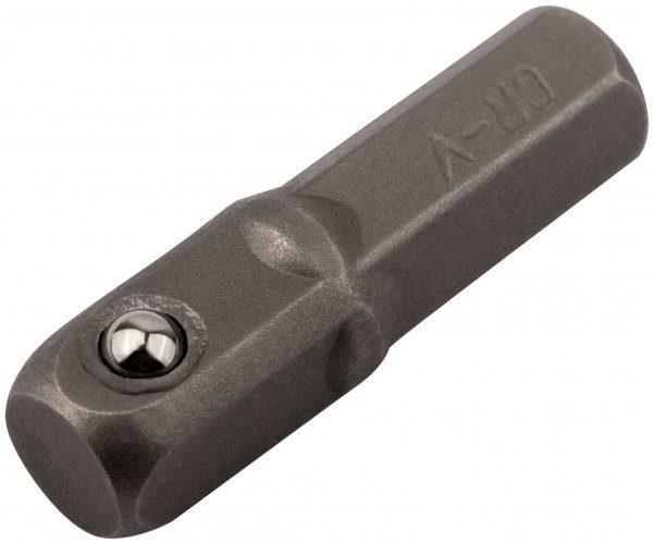 Адаптеры с биты на головку для отвертки CrV 1/4"-1/4", 25 мм (10 шт.) FIT 57951