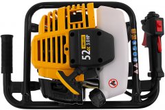 Мотобур DX-52, объём двигателя 52 см3, соединение 20 мм, без шнека Denzel 56001