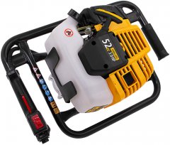 Мотобур DX-52, объём двигателя 52 см3, соединение 20 мм, без шнека Denzel 56001