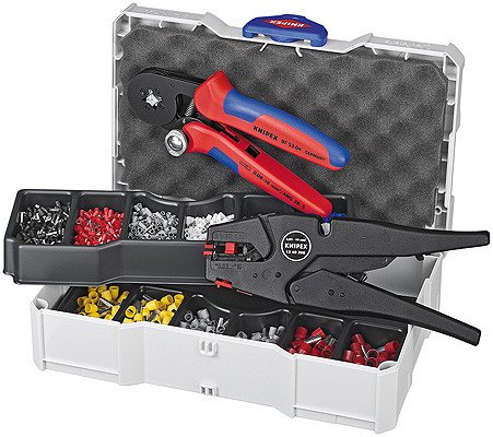Набор кабельных наконечников для опрессовки, KNIPEX, ( KN-979010 )