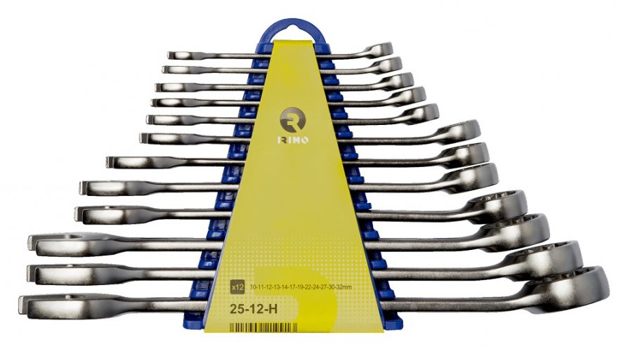 Набор комбинированных ключей 10-32 мм 12 шт, IRIMO ( 25-12-H )