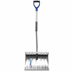Лопата для уборки снега алюминиевая, 465 х 340 х 1300 мм, стальной черенок, Palisad 61573