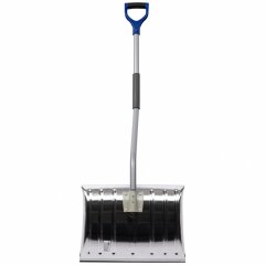 Лопата для уборки снега алюминиевая, 465 х 340 х 1300 мм, стальной черенок, Palisad 61573