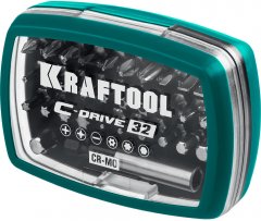 Набор многофункциональных бит KRAFTOOL C-Drive 32 32 предмета, в боксе 26067-H32