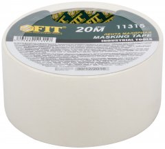 Лента малярная креппированная клейкая 48 мм х 20 м FIT 11315