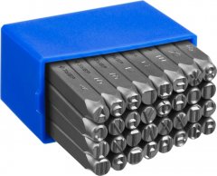 Буквенные клейма ЗУБР, шрифт 6 мм 21503-06_z01