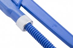 Ключ трубный рычажный, 545 х 50 мм, с изогнутыми губками Сибртех 15744