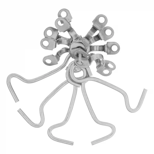 Крючок-ветровой КР-75, цинк, 5 шт, (Металлист) Россия 91532