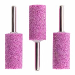 Шарошка абразивная, цилиндр удлиненный, 19 x 38 x 6 мм, F46, 3 шт Matrix 76007