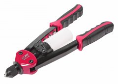 Заклепочник 325мм 3.2,4,4.8,6.4мм ручной вытяжной с контейнером для сбора стержней JTC-5218