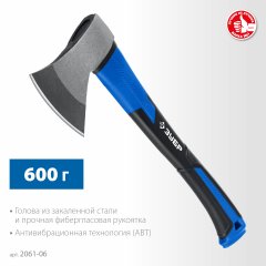 Топор ЗУБР Фиберглас 600 2061-06_z02