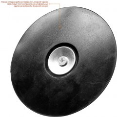 Насадка шлифовальная с прижимной шайбой под шлифовальные круги (125 мм; 8 мм) для дрелей ЗУБР 3574-125