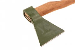Топор кованный, в сборе, 800/1050 г, деревянное топорище, 400 мм, Б2 Сибртех 21608