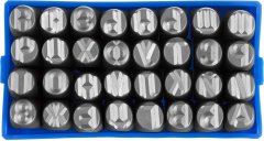 Буквенные клейма ЗУБР, шрифт 8 мм 21503-08_z01