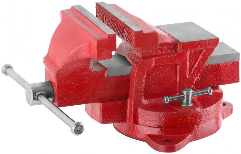 Тиски станочные поворотные 100 мм ( 4,6 кг) КУРС 59701