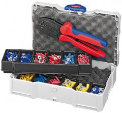 Набор кабельных наконечников для опрессовки, KNIPEX, ( KN-979021 )