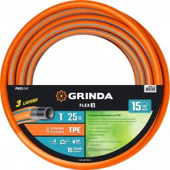 Поливочный шланг GRINDA PROLine 1", 25 м 429008-1-25