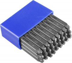 Буквенные латинские клейма ЗУБР, шрифт 5 мм 21505-05_z01