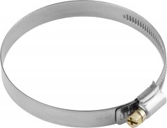 Хомуты "ЭКСПЕРТ" ЗУБР из нержавеющей стали с накатной лентой НЛ-12, 25-40 мм, 100 шт 37822-25-40-100