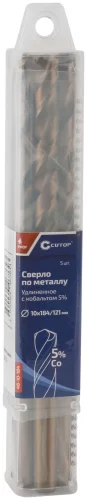 Сверло по металлу удлиненное Profi с кобальтом 5%, 10 х 184 мм (5 шт.)
