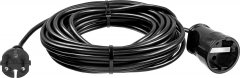 Удлинитель-шнур ЗУБР ПВС 207-Ш, 20 м, 2200 Вт, 1 гнездо, ПВС 2х0,75 мм2, 55023-20