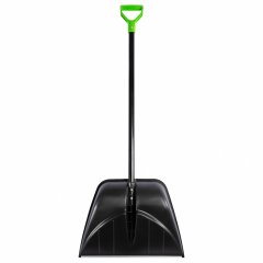 Лопата для уборки снега пластиковая Profi, 550 х 415 х 1405 мм, алюминиевый черенок, Россия, Palisad 61607